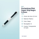 PORTAMINAS PILOT SUPER GRIP NEGRO 0,5MM - características principales