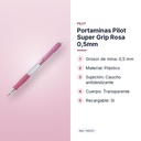 PORTAMINAS PILOT SUPER GRIP ROSA 0,5MM - características principales