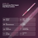 PORTAMINAS PILOT SUPER GRIP ROSA 0,5MM - resumen de atributos