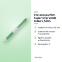 PORTAMINAS PILOT SUPER GRIP VERDE CLARO 0,5MM - características principales