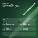 PORTAMINAS PILOT SUPER GRIP VERDE CLARO 0,5MM - resumen de atributos