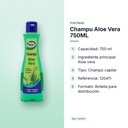 CHAMPU ALOE VERA 750ML - características principales