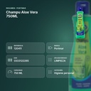 CHAMPU ALOE VERA 750ML - resumen de atributos