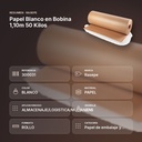 PAPEL BLANCO EN BOBINA 1,10M  50 KILOS - resumen de atributos