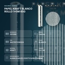 PAPEL KRAFT BLANCO ROLLO 1x5M 65G - resumen de atributos