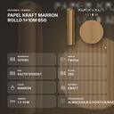 PAPEL KRAFT MARRON ROLLO 1x10M 65G - resumen de atributos