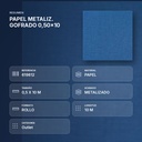 PAPEL METALIZ. GOFRADO 0,50x10 - resumen de atributos