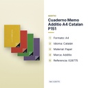 CUADERNO MEMO ADDITIO A4 CATALAN P151 - características principales
