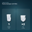 PLASTICO BURBUJAS 1,20X150M - formato de venta: palé de 2
