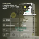 PAPEL RECICLADO A3 STEINBEIS Nº1 80G 500 HOJAS - resumen de atributos
