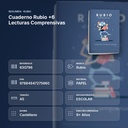 CUADERNO RUBIO +6 LECTURAS COMPRENSIVAS - resumen de atributos