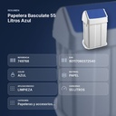PAPELERA BASCULATE 55 LITROS AZUL - resumen de atributos
