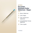 RECAMBIO  ROTULADOR ROLLER WATERMAN – NEGRO - características principales