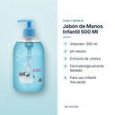 JABÓN DE MANOS INFANTIL 500 ML - características principales