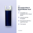 RECAMBIO PILOT V BOARD MASTER AZUL - características principales