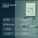 CUADERNO RUBIO 05 ESCRITURA - resumen de atributos