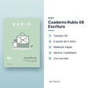 CUADERNO RUBIO 06 ESCRITURA - características principales