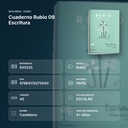 CUADERNO RUBIO 09 ESCRITURA  - resumen de atributos
