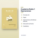 CUADERNO RUBIO 1 OPERACIONES  - características principales