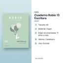 CUADERNO RUBIO 13 ESCRITURA  - características principales