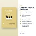 CUADERNO RUBIO 13 PROBLEMAS - características principales