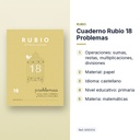 CUADERNO RUBIO 18 PROBLEMAS  - características principales