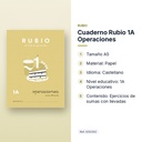 CUADERNO RUBIO 1A OPERACIONES - características principales