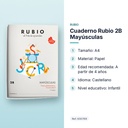 CUADERNO RUBIO 2B MAYÚSCULAS - características principales