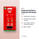 PEGAMENTO BARRA PEQUEÑA 8G RAYLU - características principales