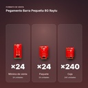 PEGAMENTO BARRA PEQUEÑA 8G RAYLU - formato de venta: paquete de 24, caja de 240
