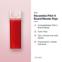 RECAMBIO PILOT V BOARD MASTER ROJO - características principales