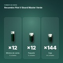 RECAMBIO PILOT V BOARD MASTER VERDE  - formato de venta: paquete de 12, caja de 144