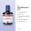 TINTA EDDING AZUL T-100  - características principales