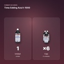 TINTA EDDING AZUL T-1000 - formato de venta: caja de 6
