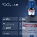 TINTA EDDING AZUL T-25  - resumen de atributos