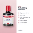 TINTA EDDING ROJAT-100 - características principales