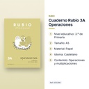 CUADERNO RUBIO 3A OPERACIONES  - características principales