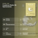 CUADERNO RUBIO 3A OPERACIONES  - resumen de atributos