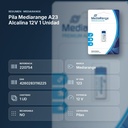 PILA MEDIARANGE A23 ALCALINA 12V 1 UNIDAD - resumen de atributos