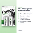 PILAS C RECARGABLES 1,2V BLISTER 4 UDS - características principales