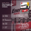 PILAS ENERGIZER MAX POWER LR06 AA 6 UNIDADES - resumen de atributos