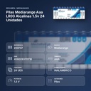 PILAS MEDIARANGE AAA LR03 ALCALINAS 1.5V 24 UNIDADES - resumen de atributos