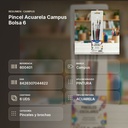 PINCEL ACUARELA CAMPUS BOLSA 6 - resumen de atributos