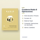 CUADERNO RUBIO 6 OPERACIONES - características principales