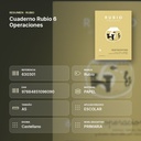 CUADERNO RUBIO 6 OPERACIONES - resumen de atributos