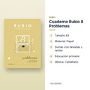 CUADERNO RUBIO 8 PROBLEMAS  - características principales