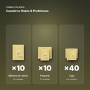 CUADERNO RUBIO 8 PROBLEMAS  - formato de venta: paquete de 10, caja de 40