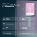 CUADERNO RUBIO ATENCIÓN Y CONCENTRACIÓN - resumen de atributos