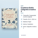 CUADERNO RUBIO CALIGRAFÍA CREATIVA 3 - características principales
