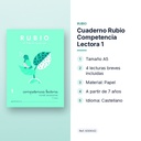 CUADERNO RUBIO COMPETENCIA LECTORA 1  - características principales